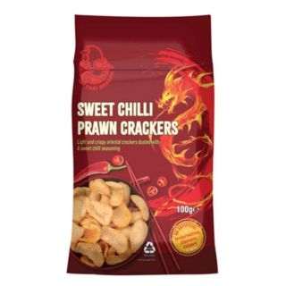 TD SWEET CHILLI PRAWN CRACKERS 100G