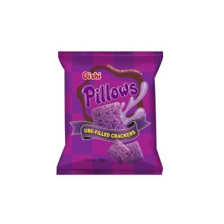 OISHI UBE PILLOWS CRACKERS 38G