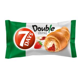 7 DAYS VANILLA & STRAWBERRY CROISSANT