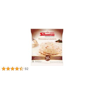 SHANA WHOLEMEAL CHAPATTI 5'S