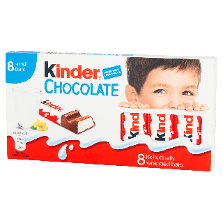 KINDER CHOCOLATE 100G 8'S