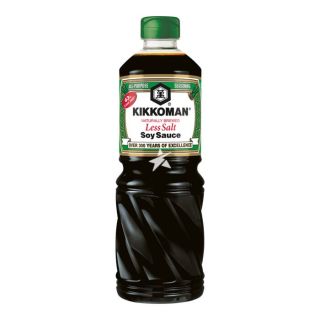 KIKKOMAN LESS SALT SOY SAUCE 975ML