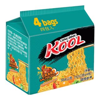 CDK CRAB SALTED EGG NOODLE 4X92G