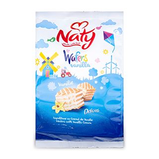 NATY VANILLA WAFERS 140G