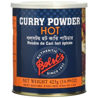 BOLST'S CURRY POWDER HOT 425G