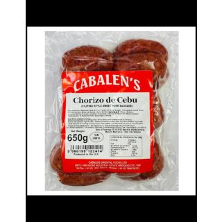 CABALEN'S CHORIZO DE CEBU 650G
