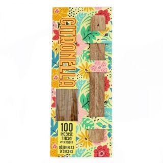 CITRONELLA 100 INCENSE STICKS WITH HOLDER