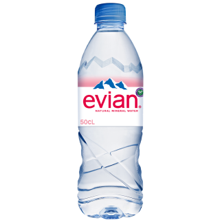 Evian Bottles 50ml