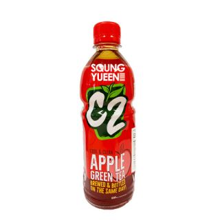 C2 APPLE GREEN TEA 455ML
