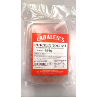 CABALEN'S CHICKEN TOCINO 454G