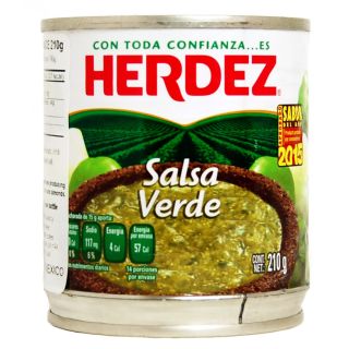 HERDEZ SALSA VERDE 210G