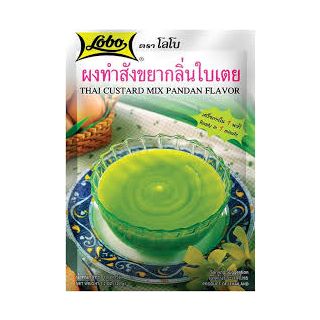 Lobo Pandan Flv Custard Mix 120g