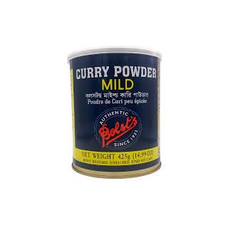 BOLST'S CURRY POWDER MILD 425G