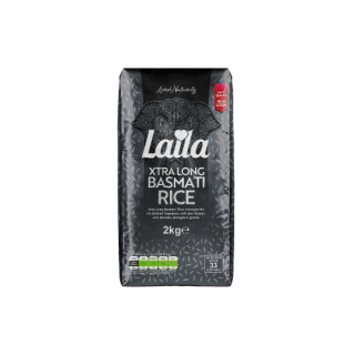LAILA XTRA LONG GRAIN RICE 2KG