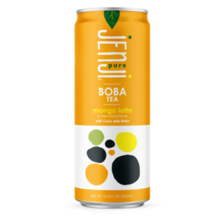 JENJI BOBA TEA MANGO LATTE