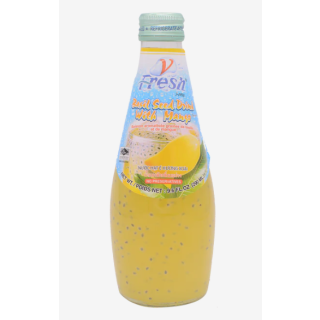V-FRESH Mango Drink & Basil Seed 290ml