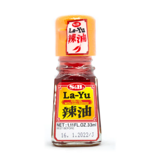 S&B Sesame Chili Oil With Chilli Pepper - La Yu 33