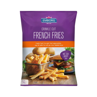EMBORG - VEGETABLES FRENCH FRIES 1KG