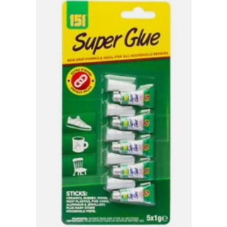 151 SUPER GLUE 5 X 1G