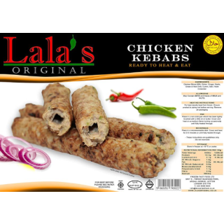 LALA'S 18 CHICKEN KEBABS 1080G