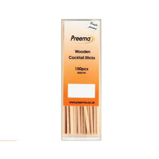 PREEMA WOODEN COCKTAIL STICKS