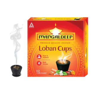 MANGALDEEP LOBAN CUPS 12PCS