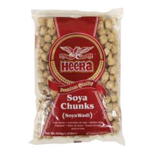 HEERA SOYA WADI (CHUNKS) 500G
