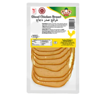ZAAD SLICED CHICKEN BREAST 130G