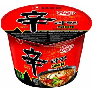 NONGSHIM SHIN NOODLE BIG BOWL 114G