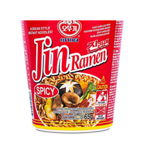 Ottogi Jin Ramen Spicy Cup 65g