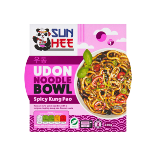 SH UDON SPICY KUNG PAO BOWL NOODLE 240G