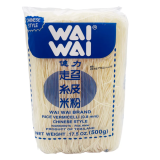 WAI WAI RICE VERMICELLI 500G CHINESE STYLE