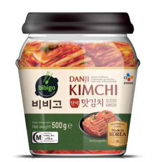 BIBIGO SLICED KIMCHI JAR 500G
