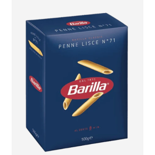 BARILLA PASTA DI SEMOLA PENNE LISCE N.71 500 GR
