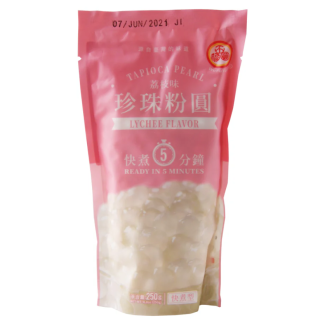 WFY LYCHEE TAPIOCA PEARL 250G