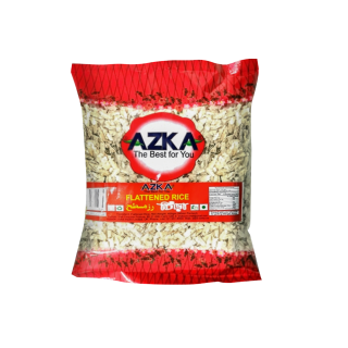 AZKA FLATTED RICE BROWN 400G