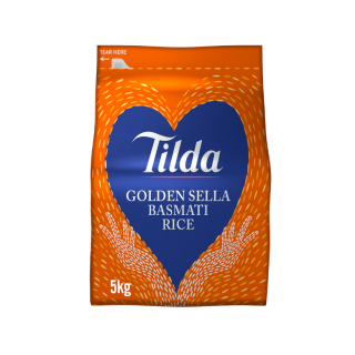 TILDA GOLDEN SELLA BASMATI RICE 5KG