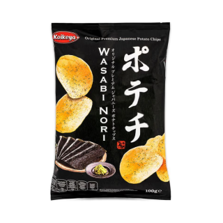 KOIKEYA WASABI NORI POTATO CHIPS 40G