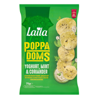 LAILA POPPADOMS Y,M & C 75G