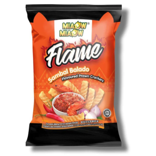 MIAOW MIAOW Flame Prawn Cracker - Sambal Balado 50