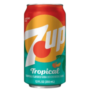7UP TROPICAL 355ML