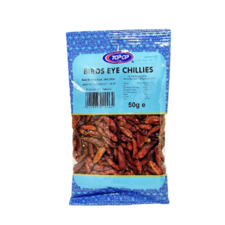 TOPOP BIRDS EYE CHILLIES 50G