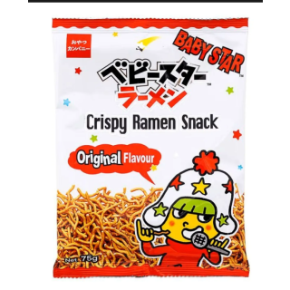 BS CRISPY RAMEN ORIGINAL SNACK 75G