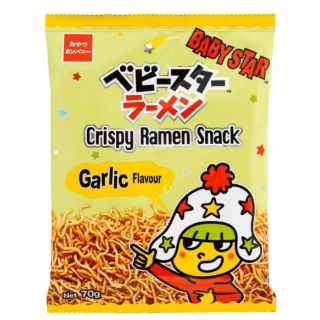 BS GARLIC CRISPY RAMEN SNACK 70G
