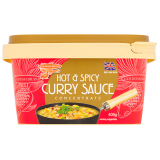 GOLDFISH - H&S CURRY SAUCE CONC 405g