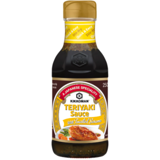KKMN TERIYAKI SAUCE W/TOASTED SESAME 250ML