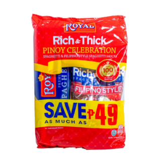 ROYAL SPAGHETTI & SAUCE COMBO 1.6KG
