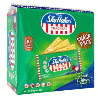 Skyflakes Biscuits Onion & Chives 10pcX25g