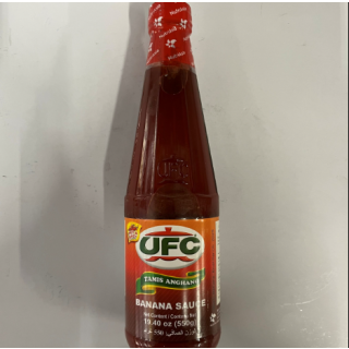 UFC BANANA SAUCE HOT 550G