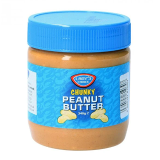 LC PEANUT BUTTER CHUNKY 340G